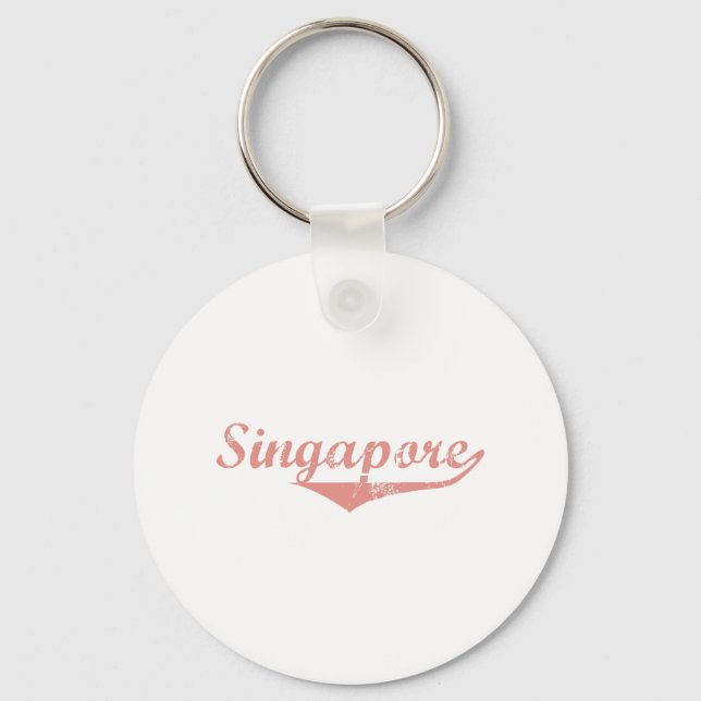 Singapurer Revolution Schlüsselanhänger (Vorderseite)