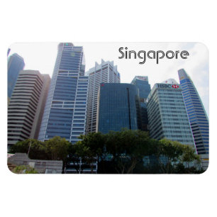 singapurische Stadt Magnet