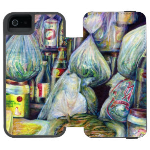 Singapurs sonnige Aromen Incipio Watson™ iPhone 5 Geldbörsen Hülle