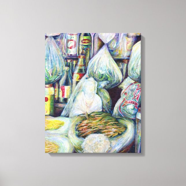 Singapurs sonnige Aromen Leinwanddruck (Vorderseite)