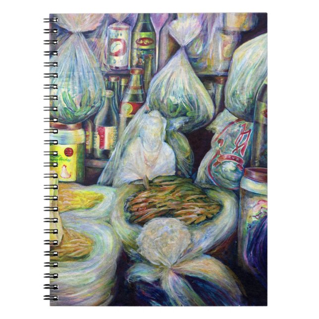 Singapurs sonnige Aromen Notizblock (Vorderseite)