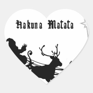 Singen am Weihnachtsfest - Carols & Festive Joy Herz-Aufkleber