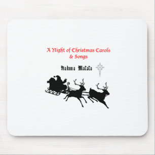 Singen am Weihnachtsfest - Carols & Festive Joy Mousepad