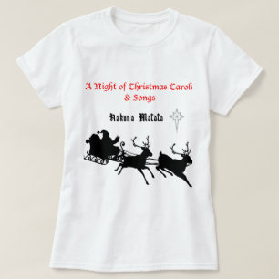 Singen am Weihnachtsfest - Carols & Festive Joy T-Shirt