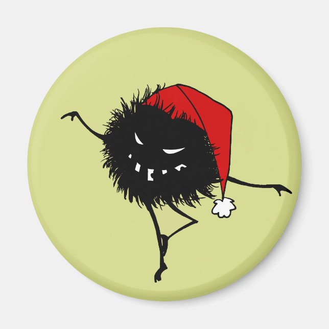 Singen des bösen Weihnachtsbugs Magnet (Vorne)
