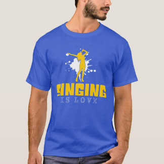 Singen ist Liebe Junge T-Shirt