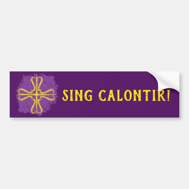 Singen Sie Calontir Autoaufkleber (Vorne)