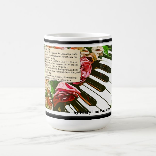 Singen Sie dem Lord Kaffeetasse (Mittel)