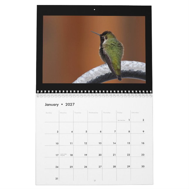 Singen Sie ein neues tägliches Lied Kalender (Jan 2027)