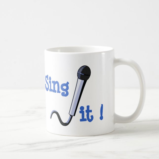 Singen Sie es! Kaffeetasse (Rechts)