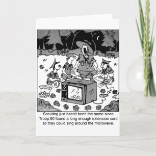 Singen um die Mikrowelle Karte