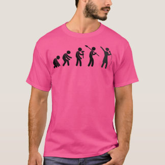 Singen von Evolution Geboren zum Singen T-Shirt