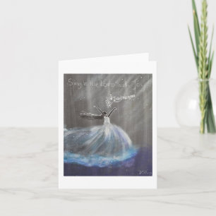 Singen zum Herrn mit Joystick-Karte