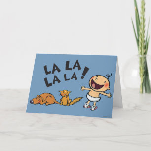 Singenbaby Leslie Patricelli mit Feiertagskarte