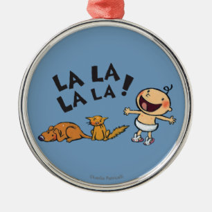 Singenbaby Leslie Patricelli mit Ornament Aus Metall