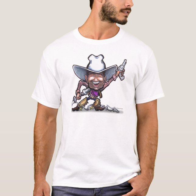 Singencowboy T-Shirt (Vorderseite)