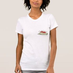 singende Fleischbällchen auf Spaghetti T-Shirt
