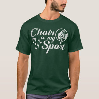 Singender Sport Musical Chor Proben Show Freund T-Shirt