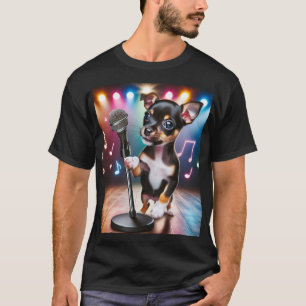 Singender Toy Rat Terrier T-Shirt