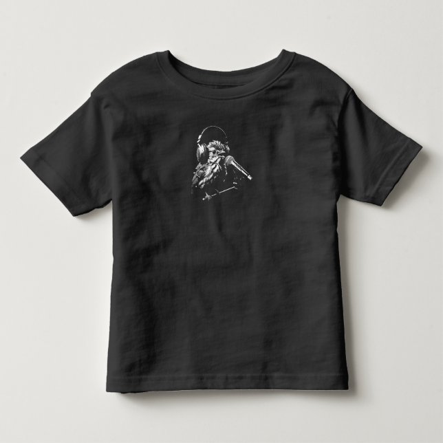 Singender Vogel Kleinkind T-shirt (Vorderseite)