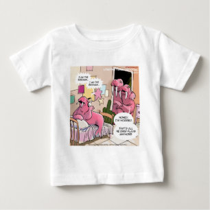 Singender Walross Besorgte Eltern Lustig Baby T-shirt