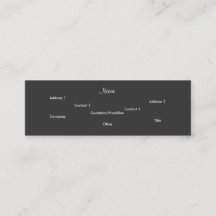 Singer Vintage Plain Grey Notes