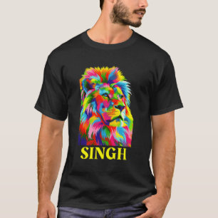 Singh Lion Sher Punjabi ist stolz ein Sikh zu sein T-Shirt
