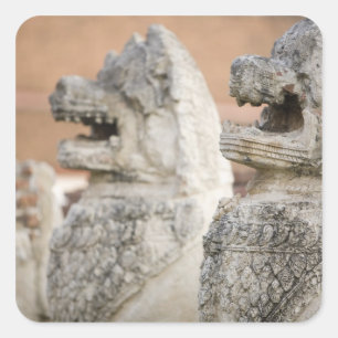 Singhat Wat Thammikarat 2 Quadratischer Aufkleber