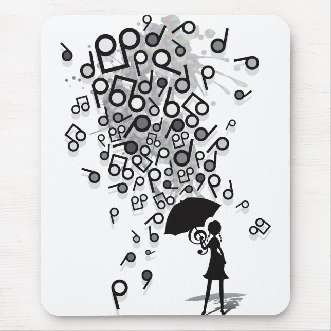 Singin' im Regen Mousepad (Vorne)