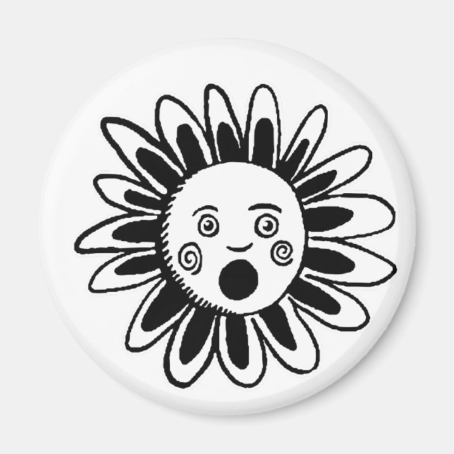 Singing-Blume Magnet (Vorne)