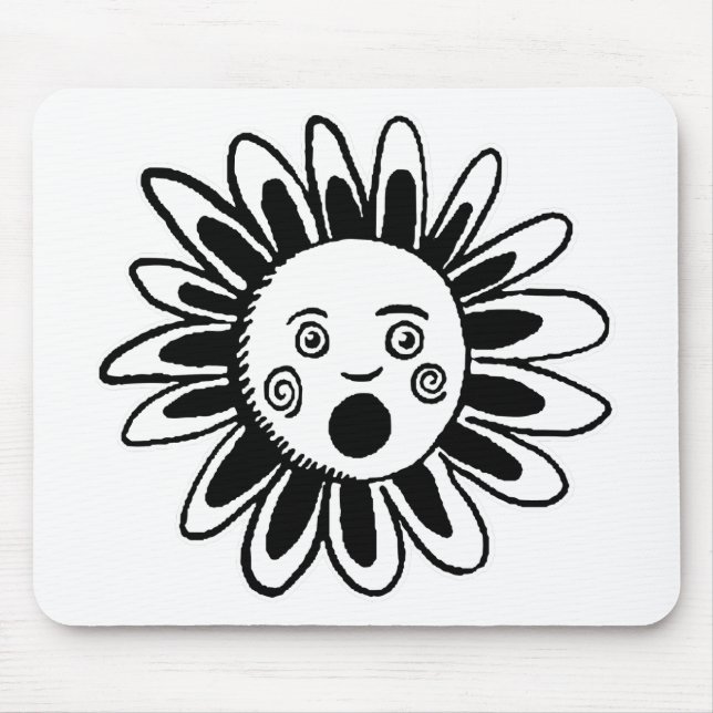 Singing-Blume Mousepad (Vorne)