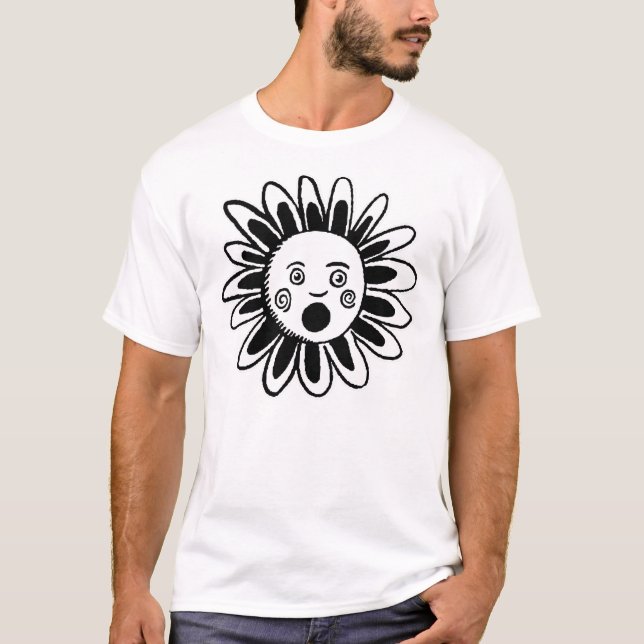 Singing-Blume T-Shirt (Vorderseite)