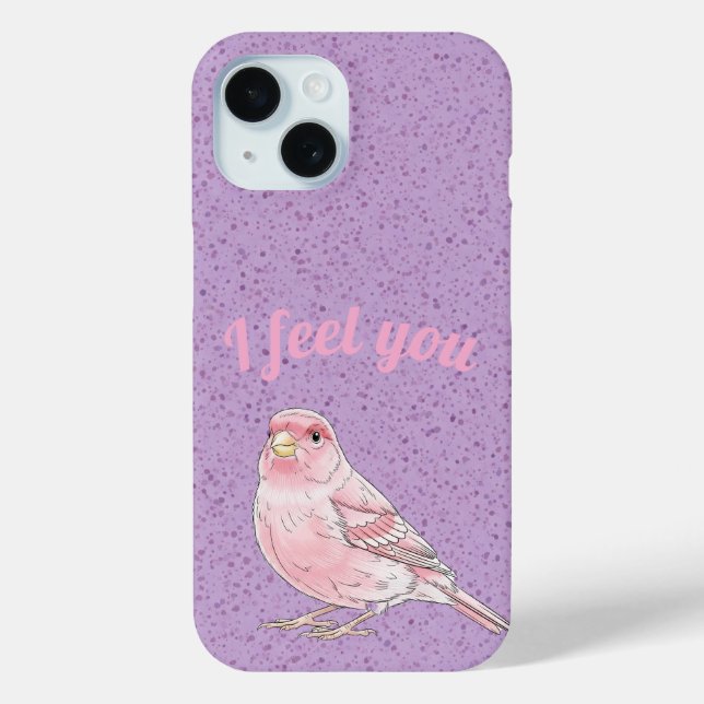Singing Canary Bird Phone Case (Rückseite)