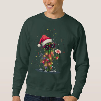 Singing Christmas Cactus Sweatshirt