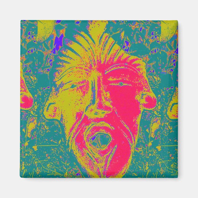 Singing Face Magnet (Vorne)