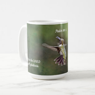 Singing Hummingbird Scripture Mug Cup Kaffeetasse