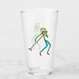 Singing Stickman Glas