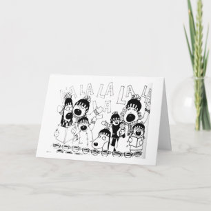 ** SINGING YOUR CHRISTMAS WISH** NUR FÜR "SIE" KARTE