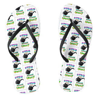 Single, aber nie einsam flip flops