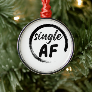 Single AF Ornament Aus Metall