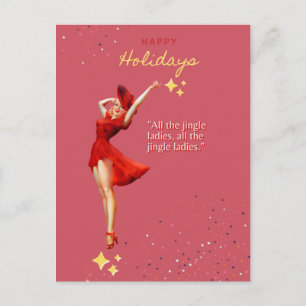 Single Bells Postkarte