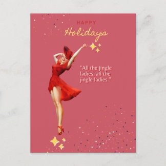 Single Bells Postkarte