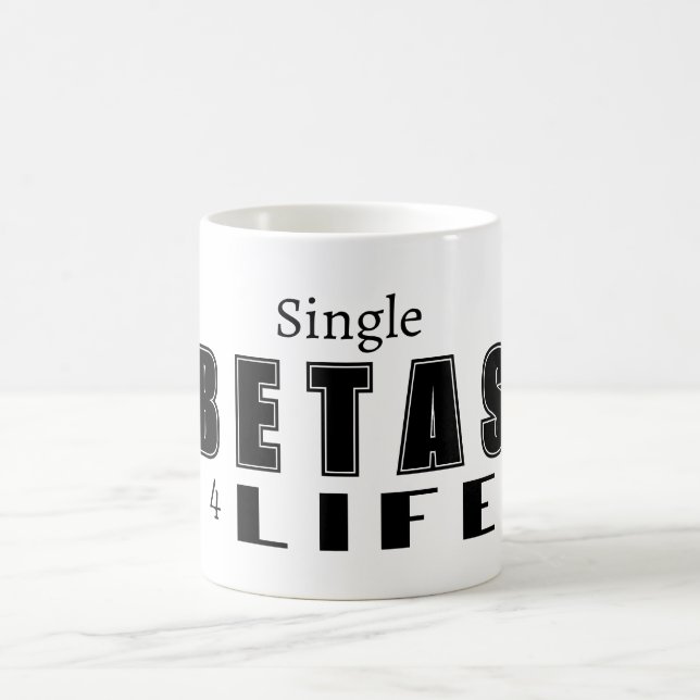 Single Betas 4 LIFE Kaffeetasse (Mittel)