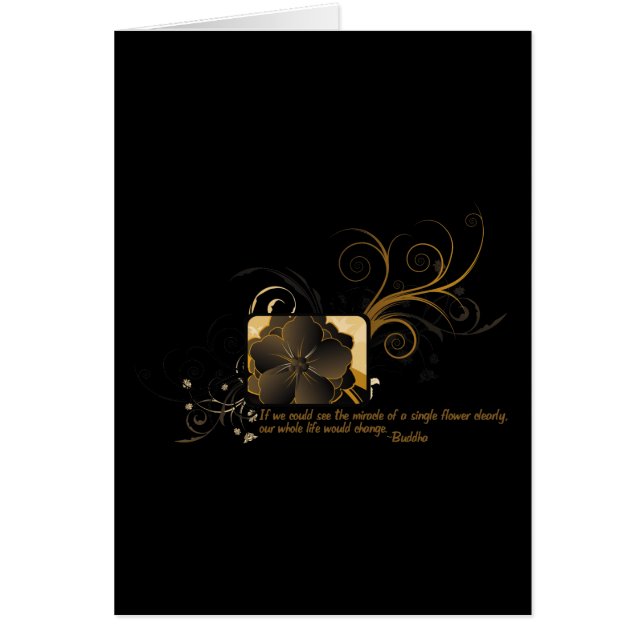 Single-Blume Buddha (Vorne)