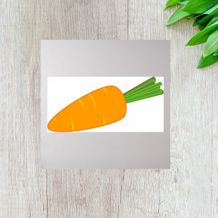 Single Carrot Poster