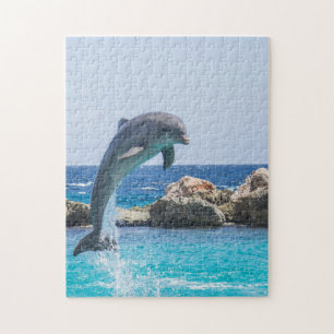 Single-Delphin-Springen Puzzle
