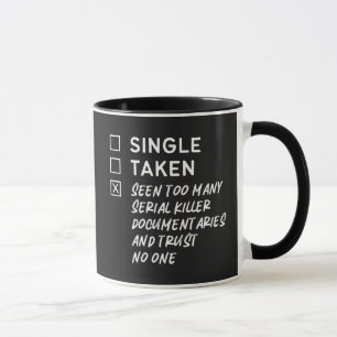 Single, der zu viele Serienmörder-Ärzte gesehen ha Tasse