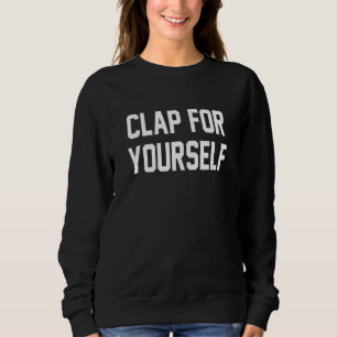 Single Empowered Fitness Liebe Clap Feminist Soror Sweatshirt