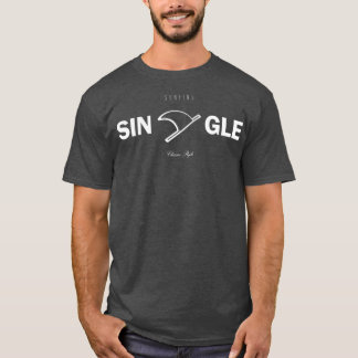 Single Fin Soul Surfen T-Shirt