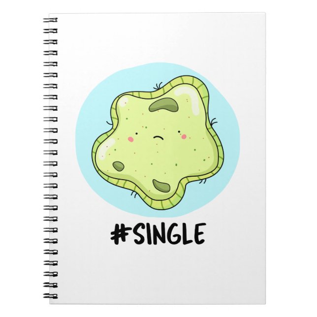 #Single Funny Solo Cell Biology Puff Notizblock (Vorderseite)